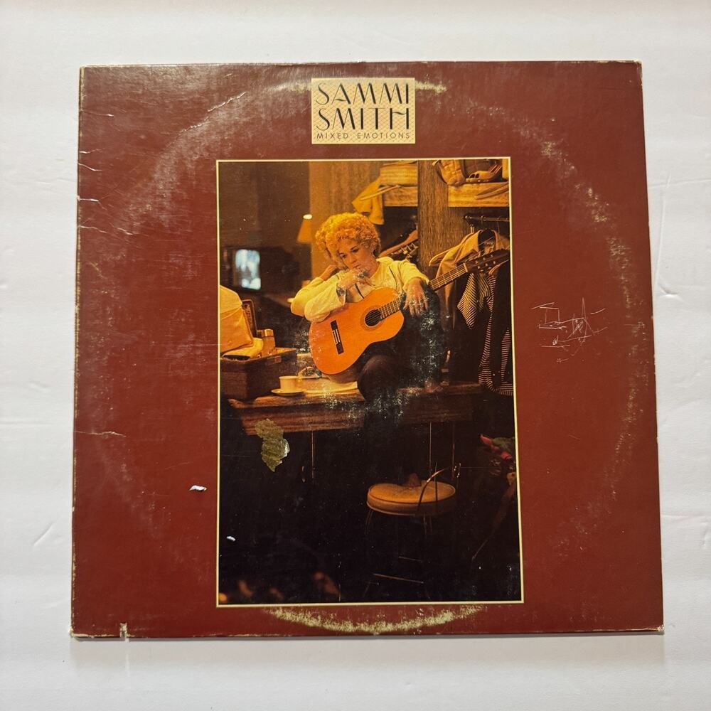 Sammi Smith Mixed Emotions Vinyl LP 1977 Elektra 7E-1108 Outlaw Country Rock VG+